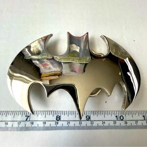 DC Comic superhero Batman belt buckle